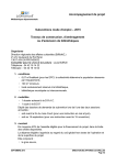 Accompagnement de projet Subventions mode d`emploi – 2015