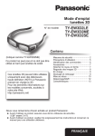 Mode d`emploi lunettes 3D TY-EW3D2LE TY - Migros