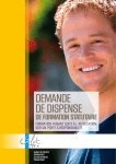 demande de dispense