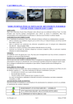CAR FIBREGLASS s.r.l. MODE D`EMPLOI POUR LE