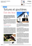 Toitures et gouttières