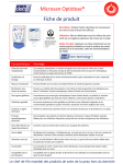 Fiche de produit Microsan Optidose&reg;