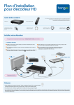 Plan d`installation pour décodeur HD