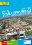 plan de deplacements urbains de l`agglomeration de perpignan