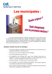 élections municipales