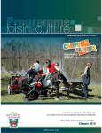 Programme loisir et culture - printemps 2014 - Ville de Saint