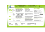 COLLECTE S&Eacute;LECTIVE &ndash; MODE D`EMPLOI - St