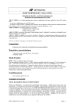 Composition Propri&eacute;t&eacute;s et caract&eacute;ristiques Mode d`emploi