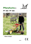 PF 360 / 400 - Sud Equipement