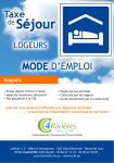 de Séjour - Communauté de communes des 4 rivières