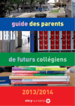 Guide des parents2013.indd - Mairie de Vitry-sur