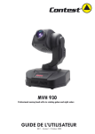 GUIDE DE L`UTILISATEUR MVH 930