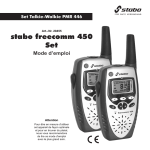 stabo freecomm 450 Set
