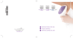 instructions for use mode d`emploi instrucciones de uso
