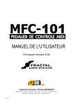 MFC-101 Mode d`emploi 2.0.1