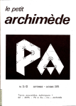 PA n°31-32 - Le petit Archimède