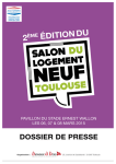 DOSSIER DE PRESSE - Salon du logement neuf Toulouse