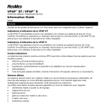 VPAP&trade; ST / VPAP&trade; S Information Guide