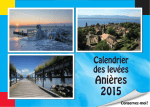 Calendrier des levées des déchets 2015