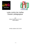 Lutte contre les mafias Dossier pédagogique - apirp