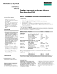 Scellant de construction au silicone Dow Corning® 795