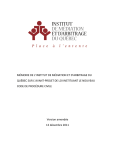 M&eacute;moire 2011 - Institut de m&eacute;diation et d`arbitrage du Qu&eacute;bec