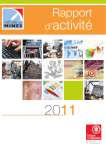 Retraite des Mines - Rapport d`activité 2011