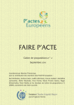 FAIRE P`ACTE - Pactes Locaux