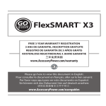 FlexSMART® X3 - Accessory Power