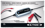 user manual / mode d`emploi / manual del usuario