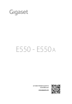 Gigaset E550-E550A - Migros