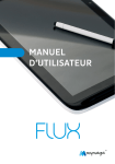 Tablet FLUX – Manuel d´Utilisateur
