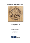 Programmes Early Music