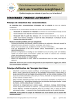 Principe de la consommation autrement