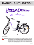 MANUEL D`UTILISATION - Green Light Cycle Ltd.Urban Ryder
