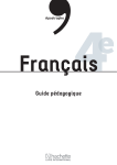 Guide p&eacute;dagogique - Hachette Livre International