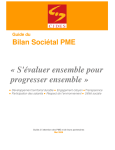 Guide du bilan sociétal PME