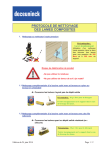 PROTOCOLE DE NETTOYAGE DES LAMES