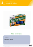 FT 013721 Fury rubans attrape mouches