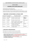 H&eacute;parines de bas poids mol&eacute;culaire/Sch&eacute;ma commun