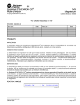 Syst&egrave;mes SYNCHRON CX MG Mode d`emploi Magn&eacute;sium