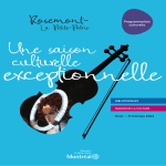 Programmation culturelle