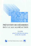 prevention des desordres dus à l`alcali-réaction