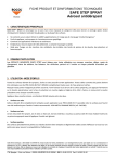 SAFE STEP SPRAY A&eacute;rosol antid&eacute;rapant
