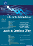 Lutte contre le blanchiment Les défis du Compliance Officer