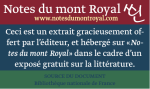 Astrid Lindgren - Notes du mont Royal