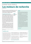 Les moteurs de recherche - Revue technologie n°168 (link is external)