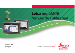 Leica Manuel de l`utilisateur