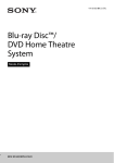 Blu-ray Disc™/ DVD Home Theatre System