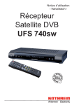 9363104b, Notice d utilisation Recepteur Satellite DVB